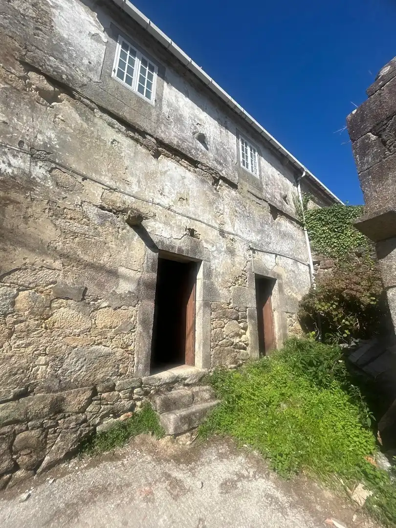 Vista exterior de Finca rústica en venda en Boiro, A Coruña