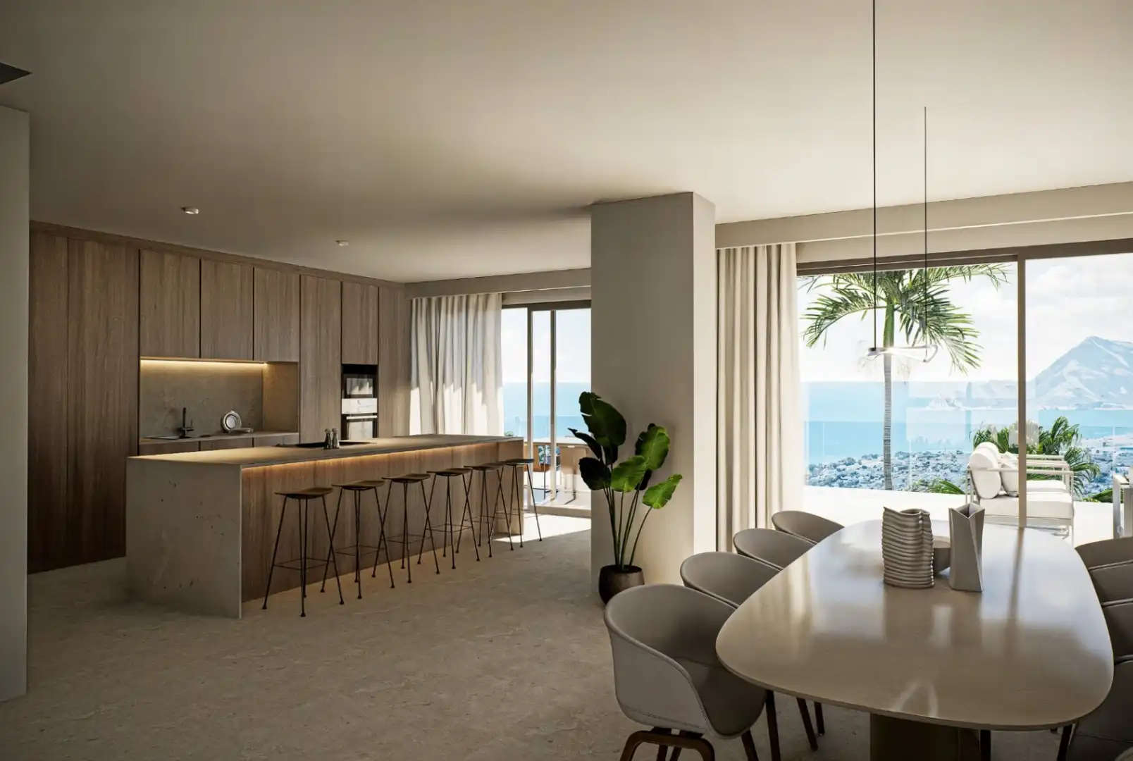Kitchen of Houses for sale in Altea  with Air Conditioner, Private garden and Terrace