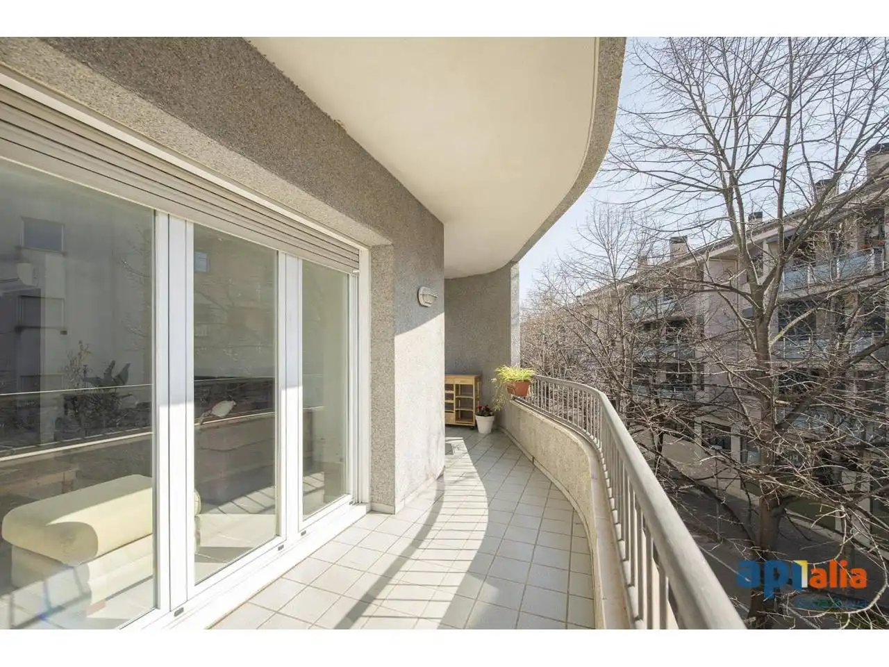 Balcony of Apartments for sale in Girona  with Air Conditioner, Heating and Terrace