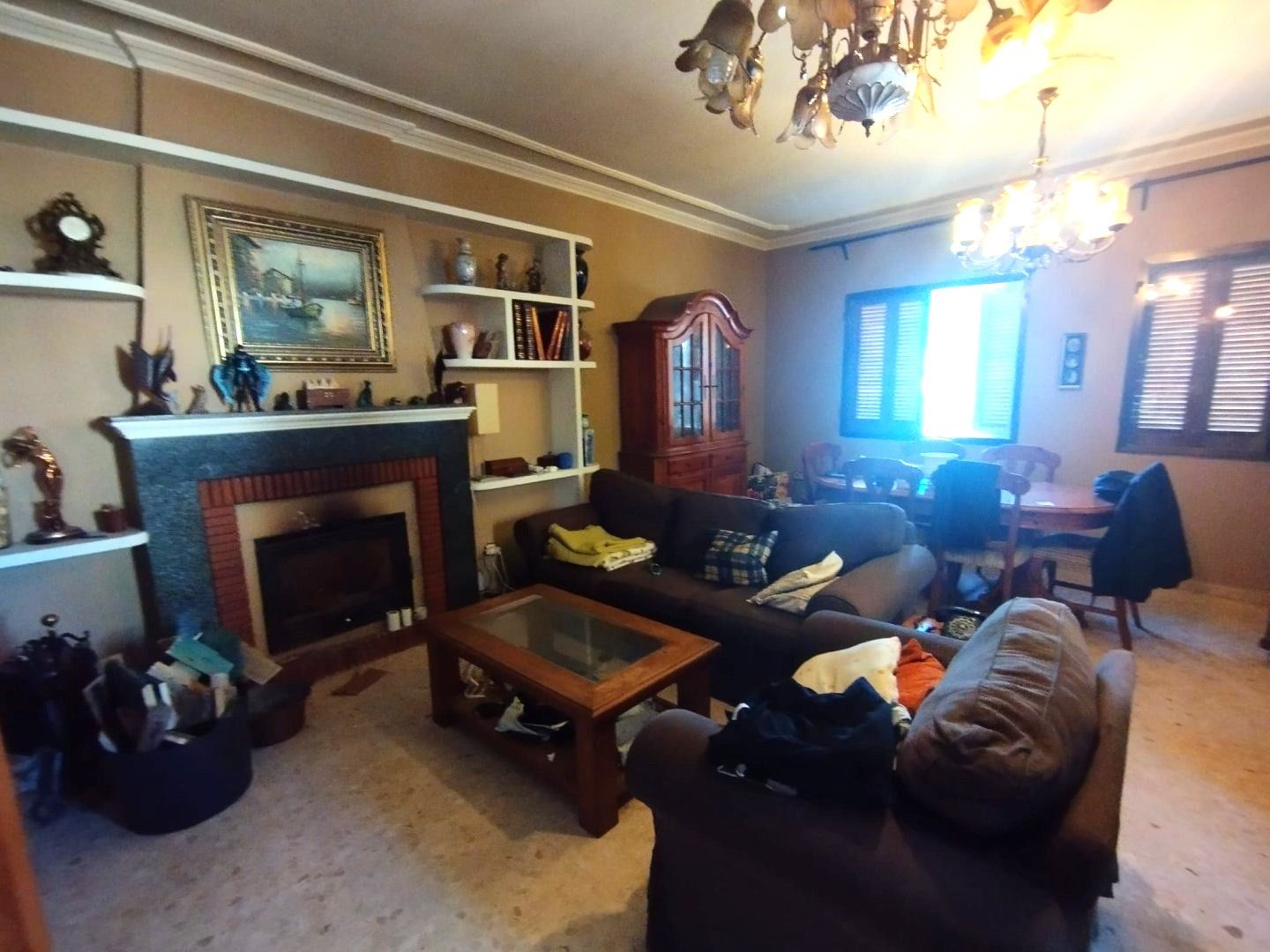 Sala de estar de Casa o chalet en venta en Castilleja de la Cuesta