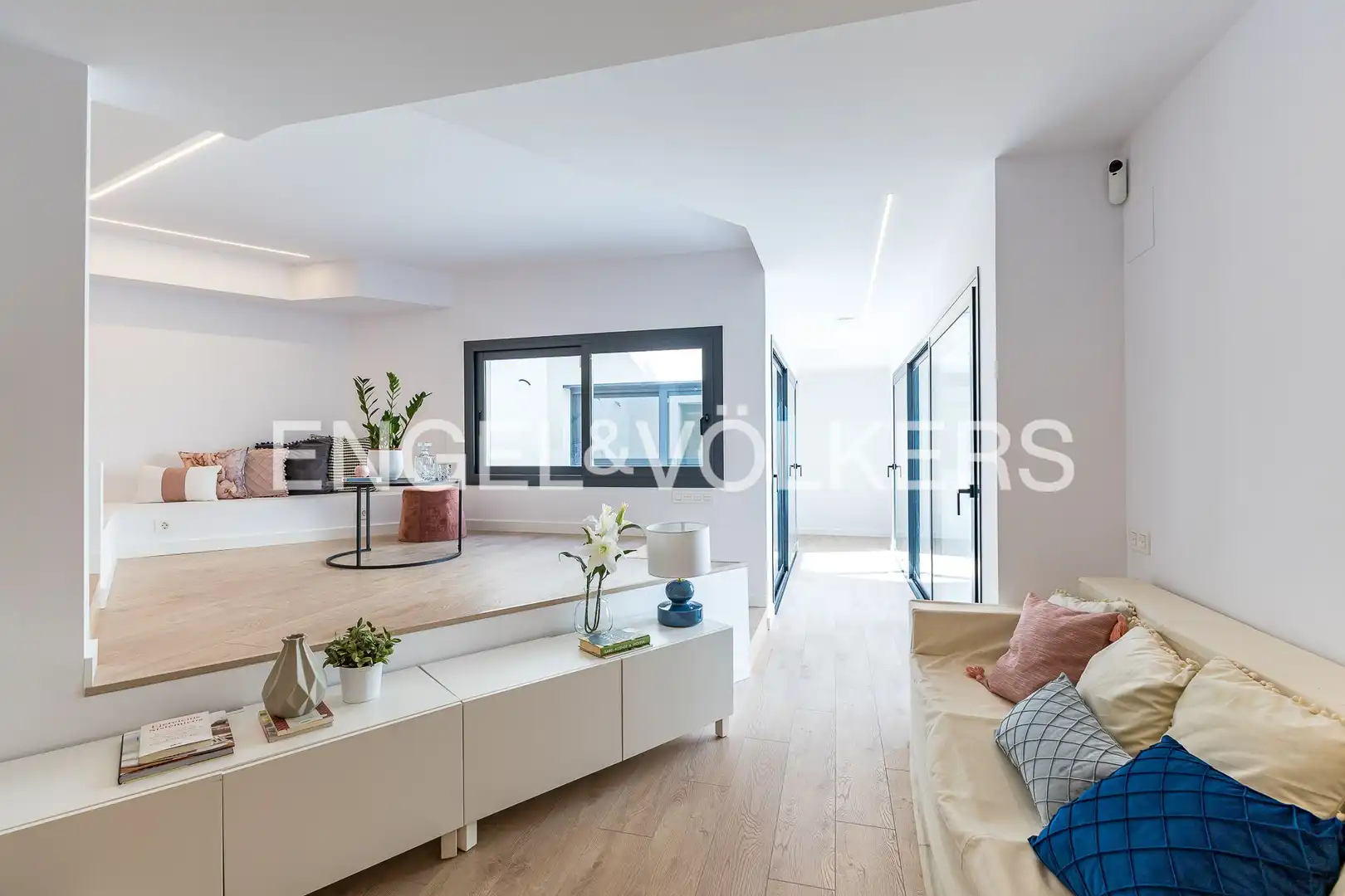 Sala d'estar de Pis en venda en Sabadell amb Aire condicionat, Calefacció i Parquet