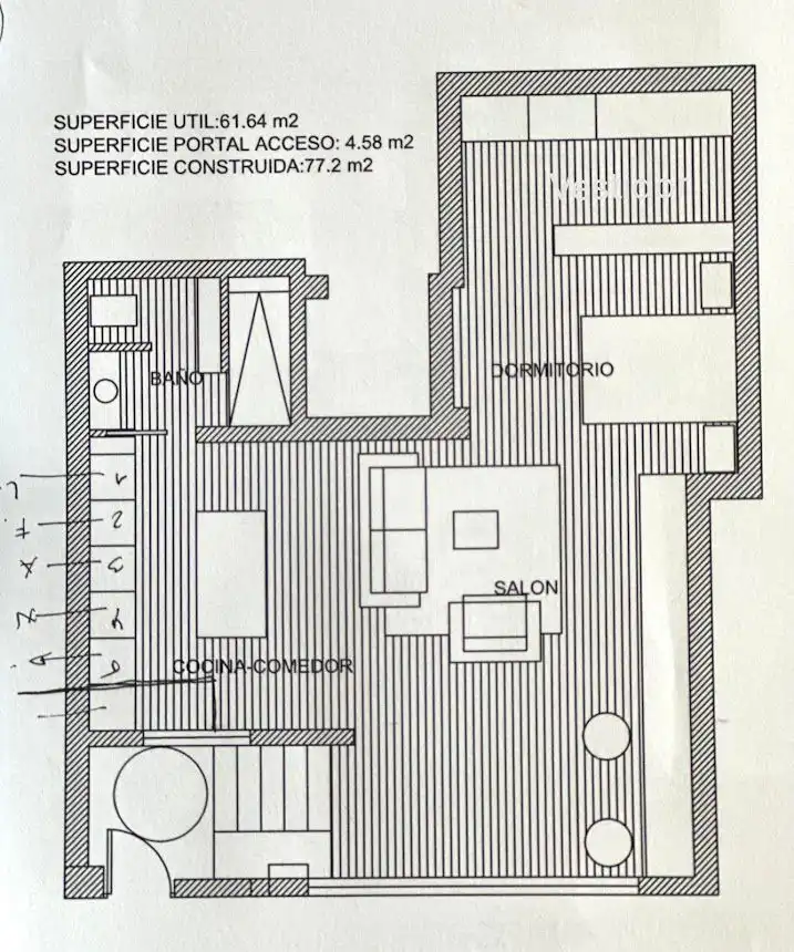 Estudio en venta en Gijón 