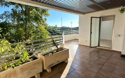 Terrace of Flat for sale in Mijas  with Air Conditioner, Heating and Parquet flooring