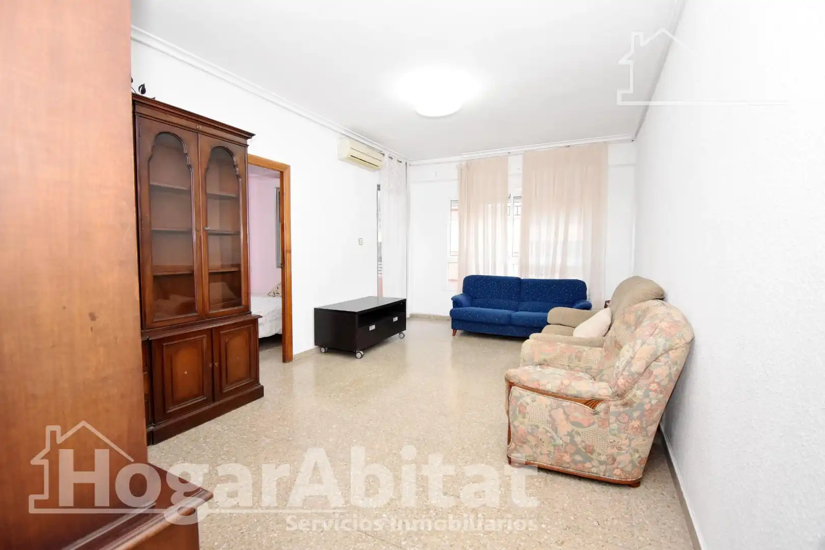 Sala de estar de Piso en venta en Camí Reial 