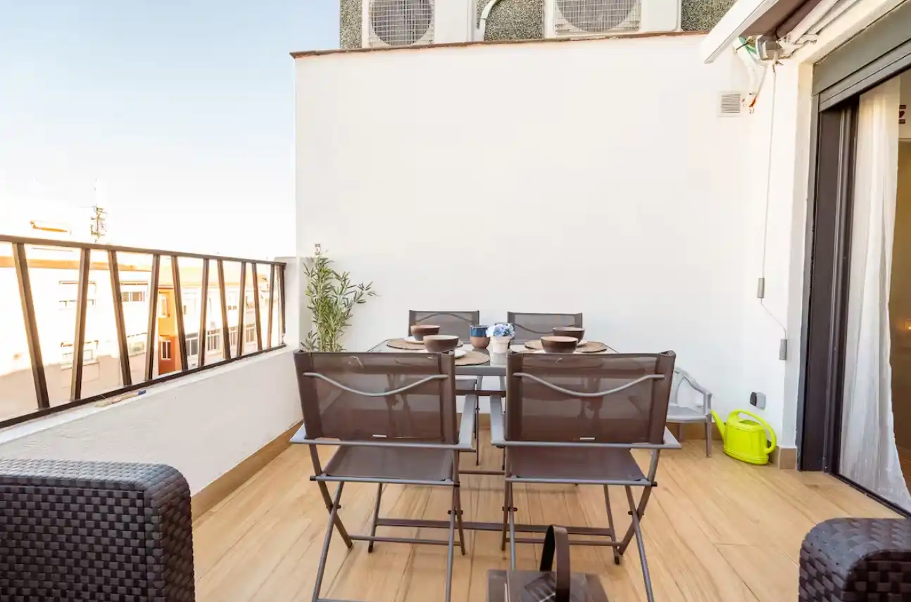 Terrassa de Àtic de lloguer en Tarragona amb Aire condicionat, Calefacció i Parquet