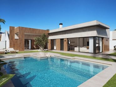 Chalet con piscina en venta en Campo de Murcia