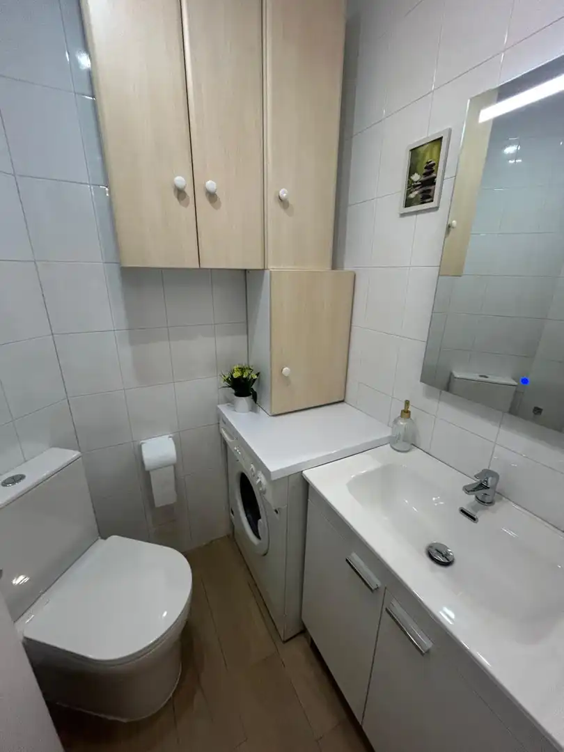 Badezimmer von Wohnung zur Miete in Cabezón de la Sal mit Heizung und Balkon