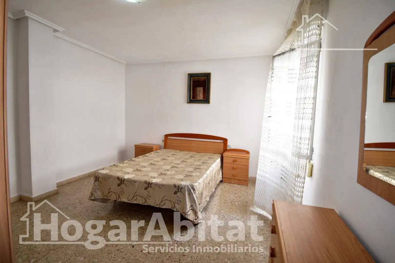 Bedroom of Flat for sale in Oliva  with Balcony