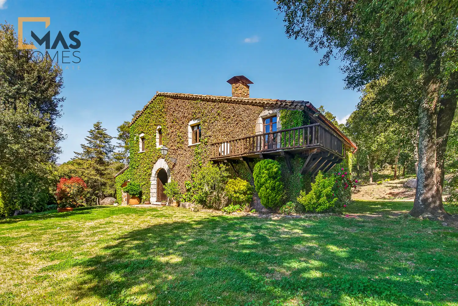 Vista exterior de Finca rústica en venda en Arbúcies amb Aire condicionat, Calefacció i Jardí privat