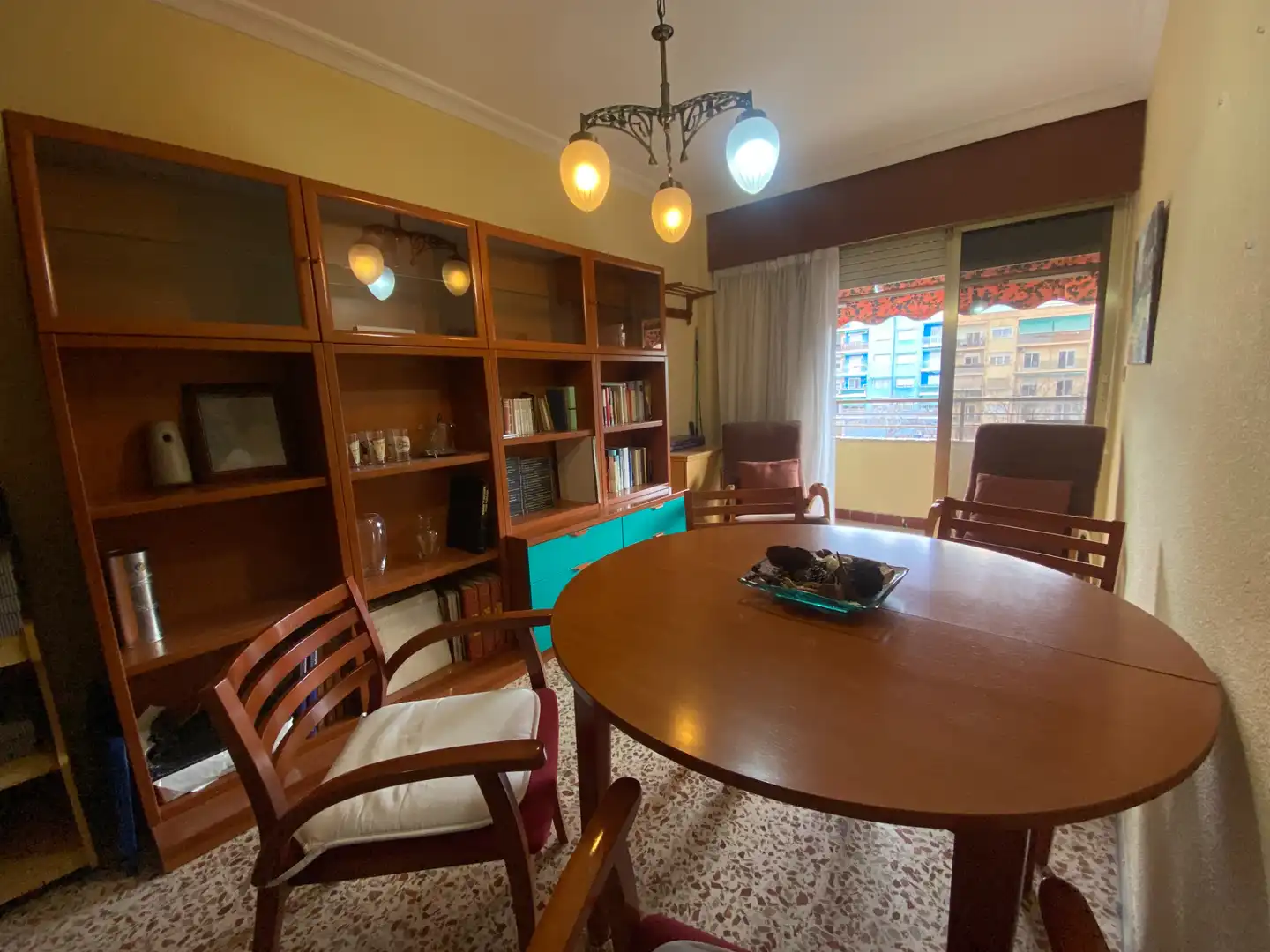 Comedor de Piso en venta en Alicante / Alacant con Aire acondicionado, Amueblado y Balcón