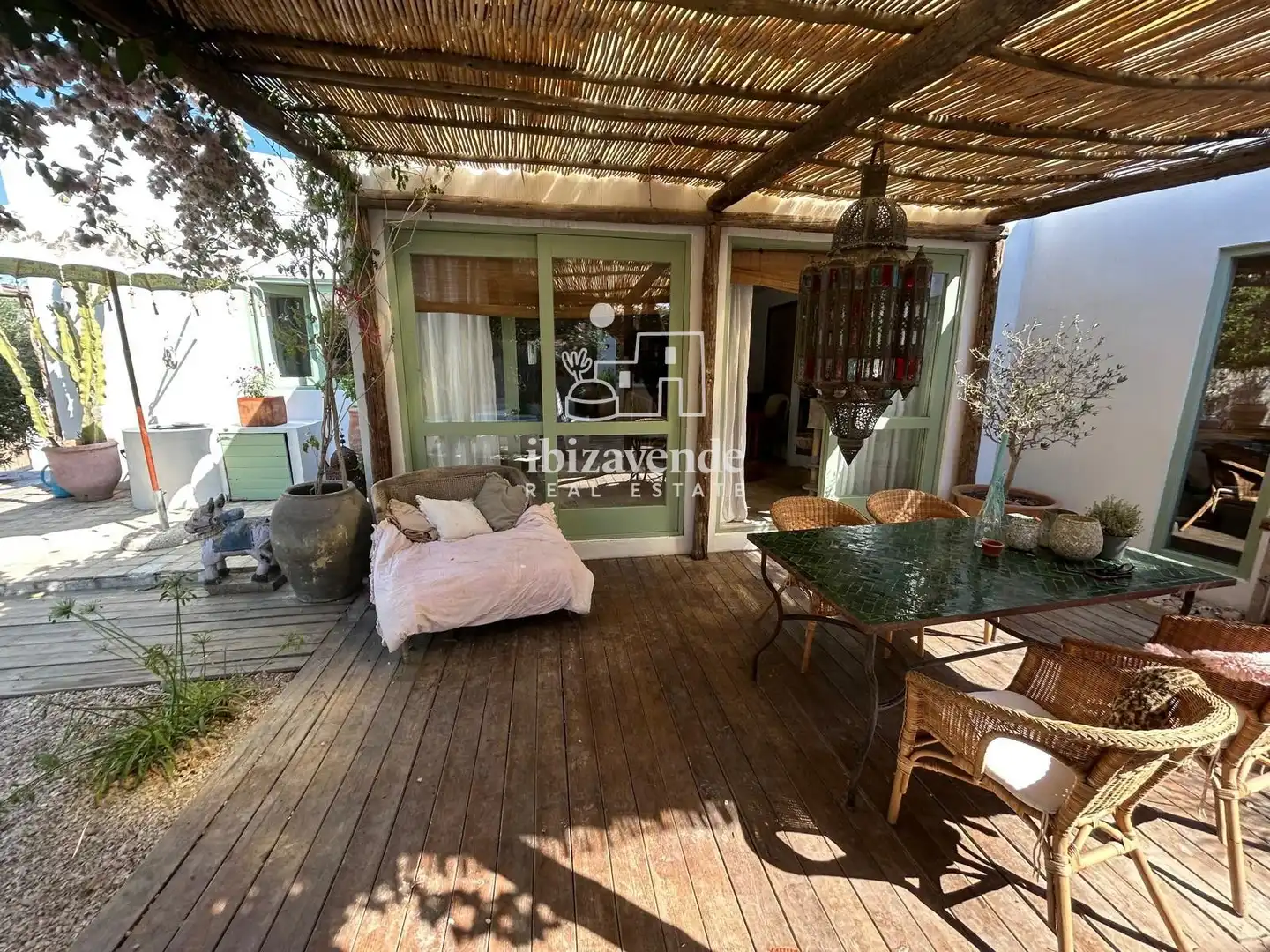 Terrassa de Casa o xalet en venda en Eivissa amb Aire condicionat, Jardí privat i Terrassa