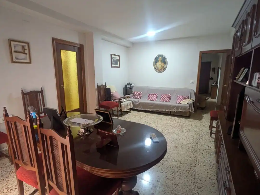 Wohnzimmer von Wohnung zum Verkauf in Orihuela mit Klimaanlage und Balkon