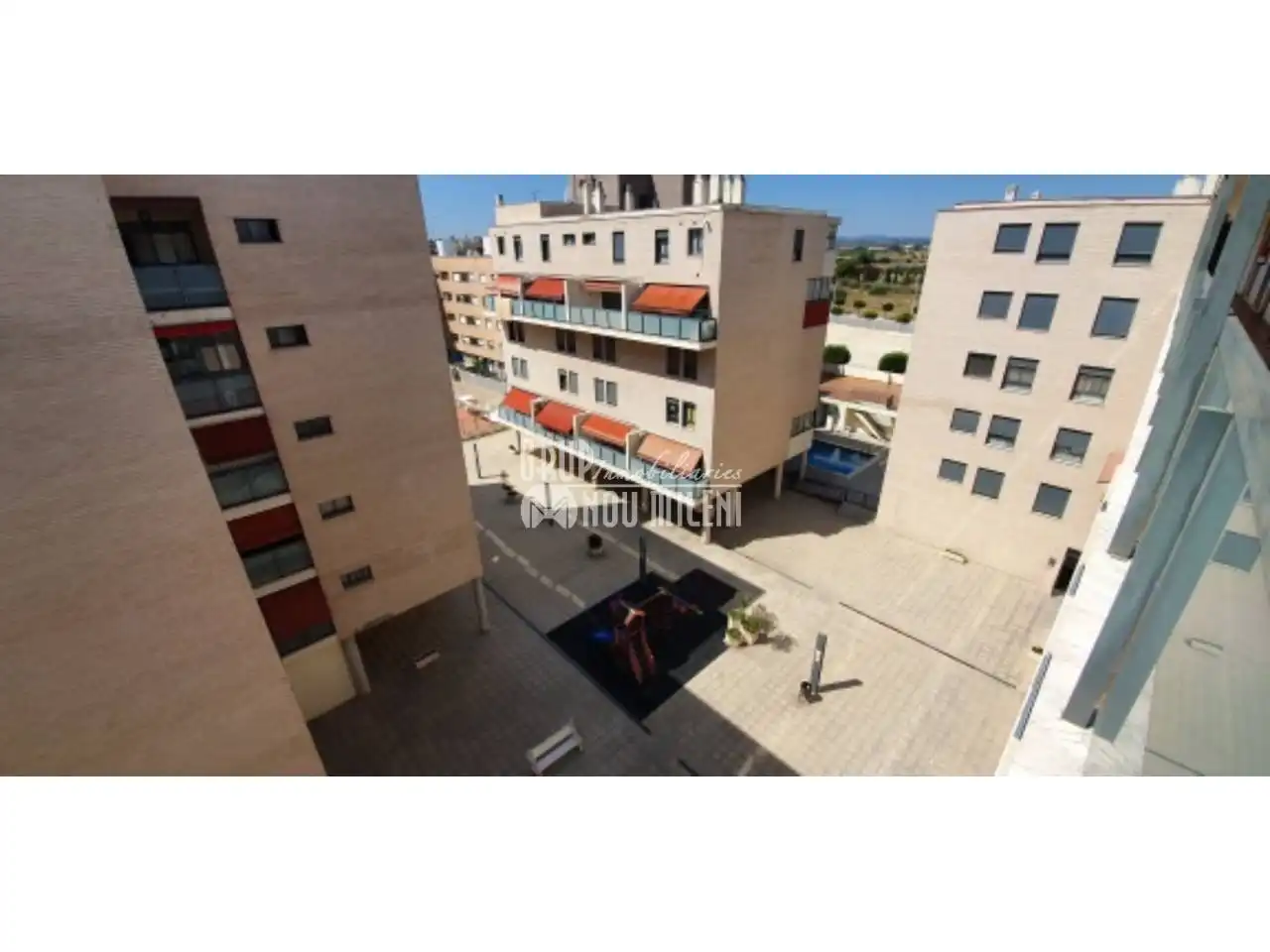 Außenansicht von Dachboden zur Miete in Catarroja mit Klimaanlage, Terrasse und Möbliert