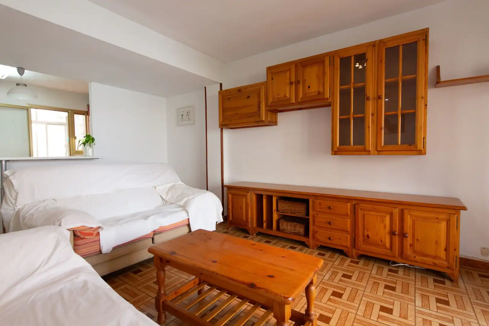 Living room of Flat for sale in Mutxamel  with Heating, Terrace and Storage room