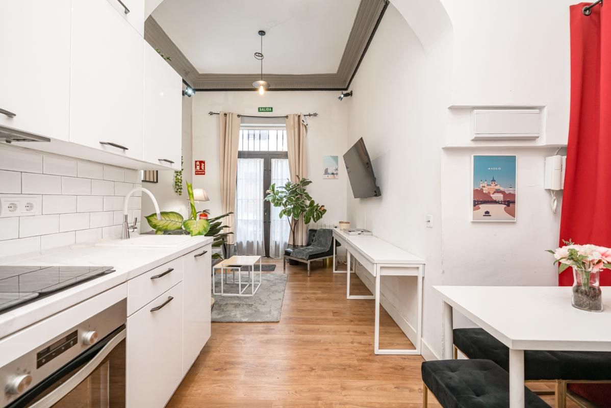Cocina de Dúplex en venta en  Madrid Capital con Aire acondicionado, Calefacción y Terraza