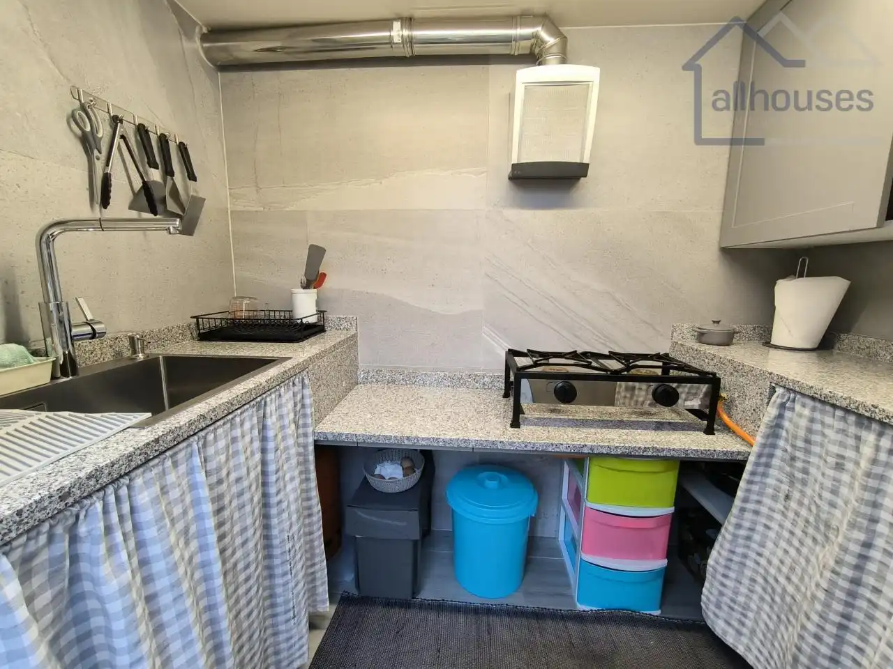 Cocina de Casa o chalet en venta en Tui con Calefacción, Jardín privado y Terraza