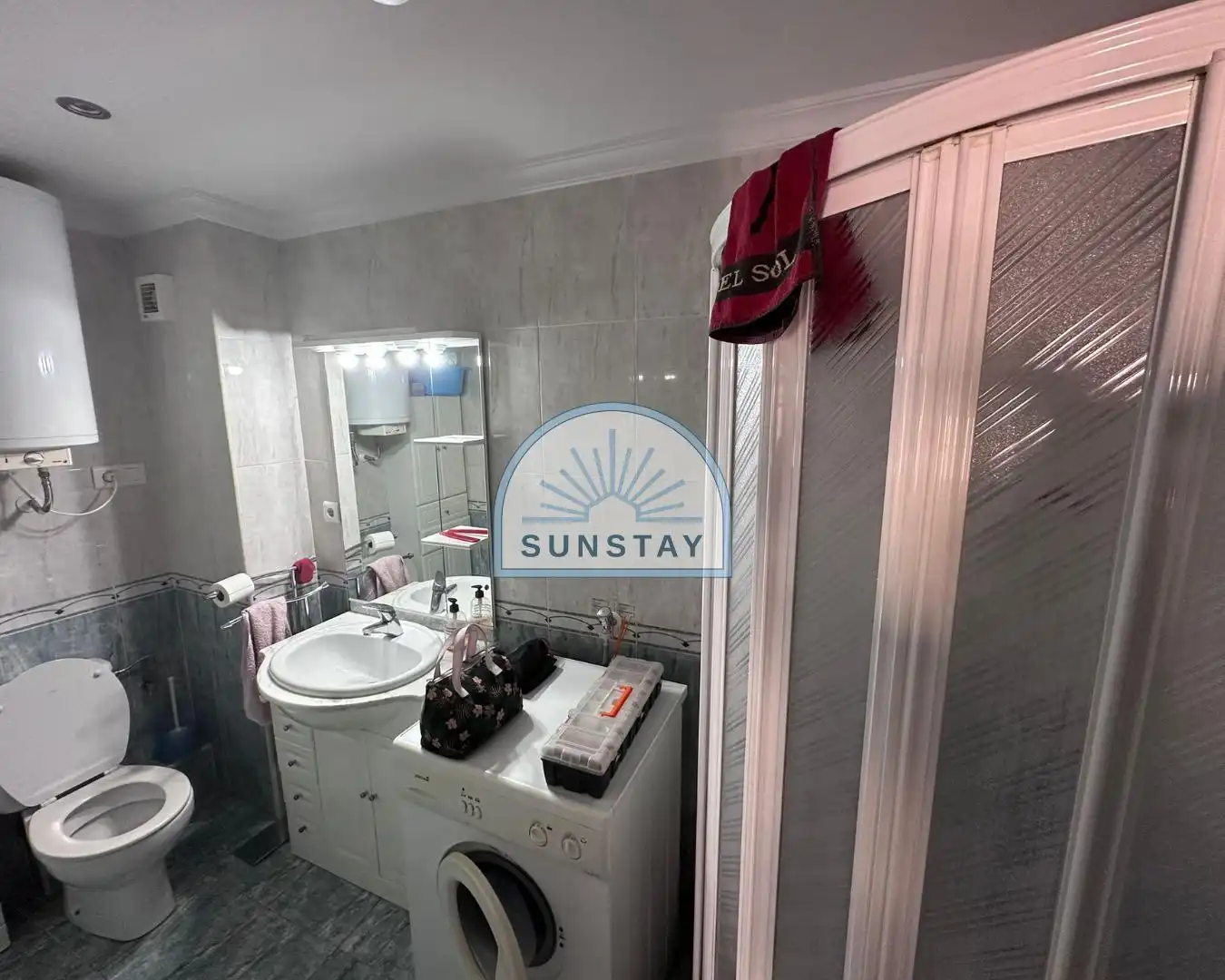 Bany de Apartament en venda en Vélez-Málaga amb Aire condicionat, Calefacció i Terrassa