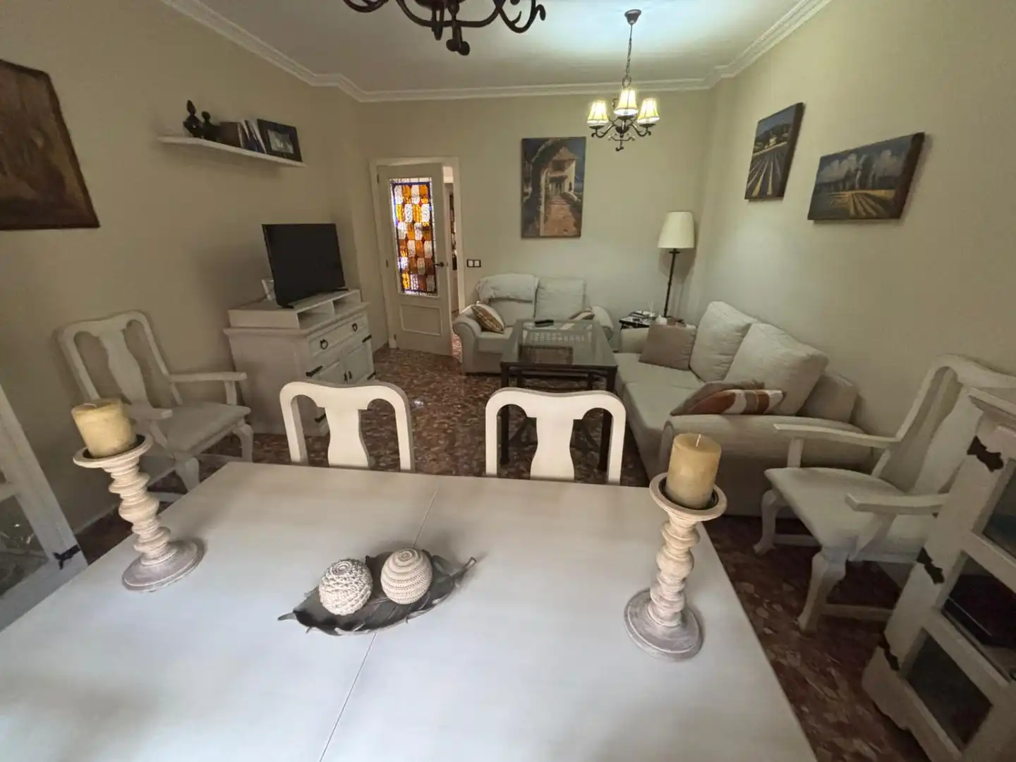 Living room of Houses for sale in Alcalá de Guadaira  with Air Conditioner and Terrace