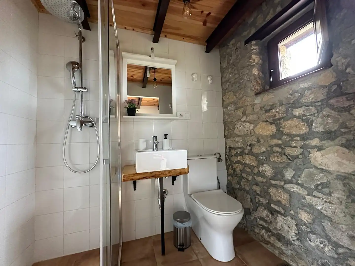 Bathroom of Houses for rent in Oviedo   with Heating, Terrace and Furnished