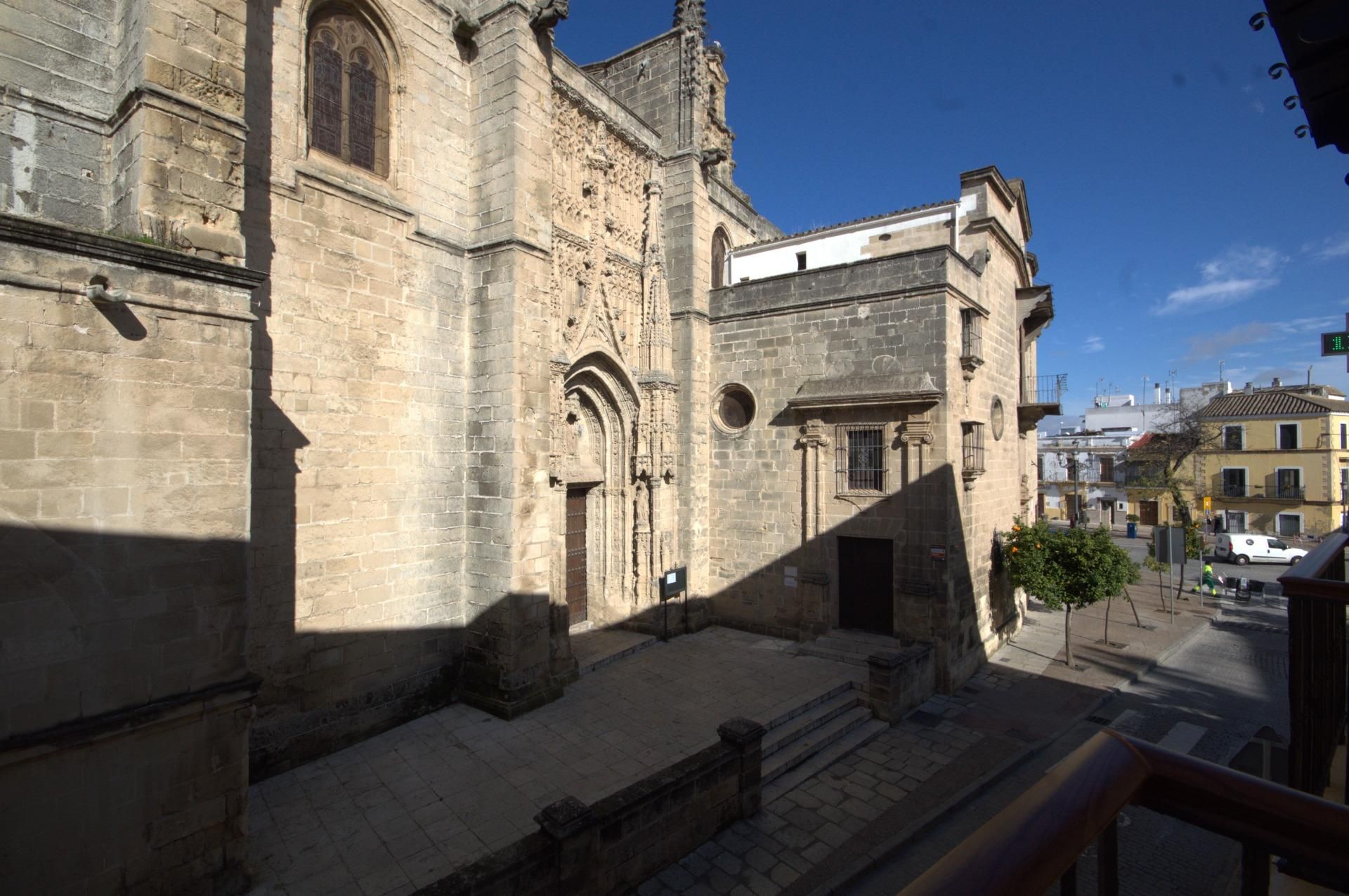 Exterior view of Flat for sale in Jerez de la Frontera  with Air Conditioner and Balcony