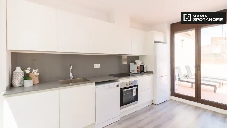 Appartamento con terrazza in affitto a Ciutat Vella, imagen 5