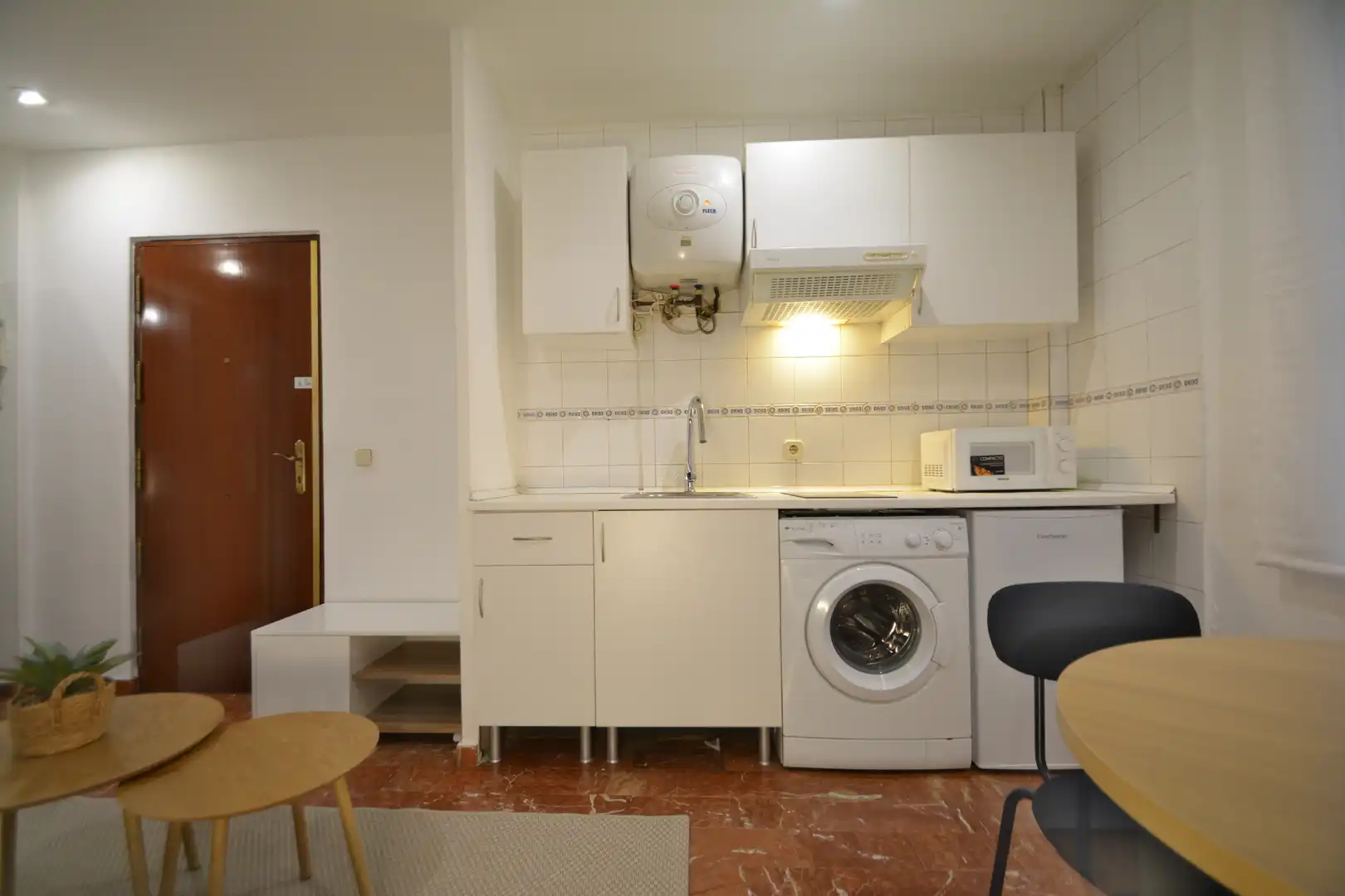 Küche von Wohnung zur Miete in Madrid mit Heizung und Möbliert