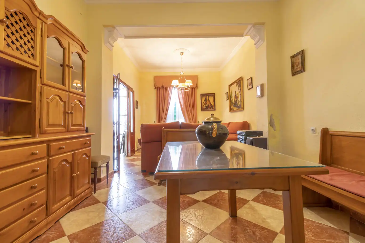 Casa adosada en venda en Villanueva del Río y Minas amb Aire condicionat, Terrassa i Balcó