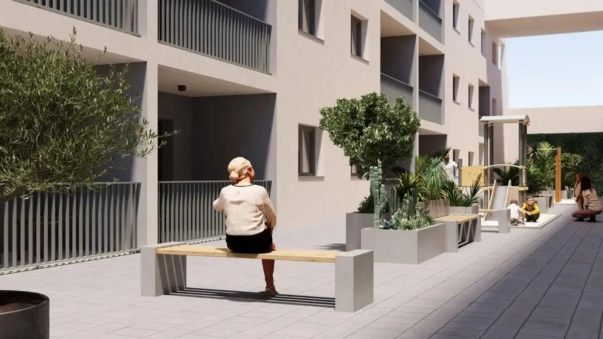 Terraza de Apartamento en venta en San Miguel de Salinas con Piscina comunitaria