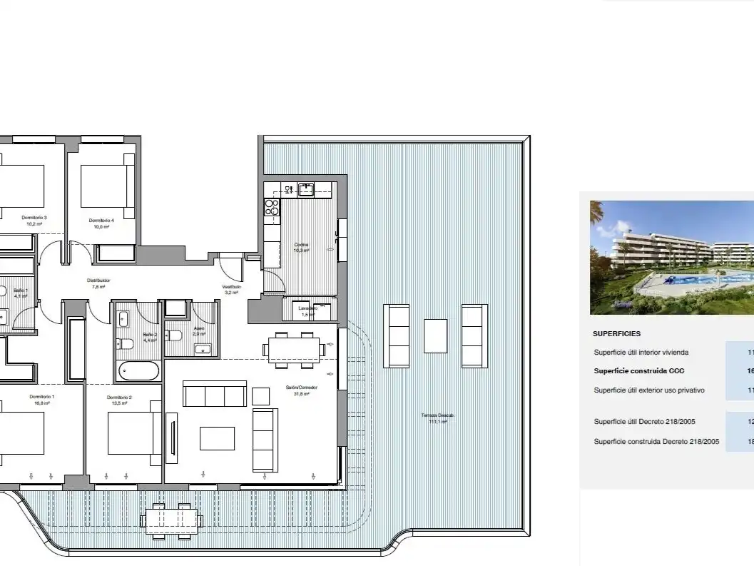Penthouse with pool for sale in Av Mar de Alborán 9, imagen 10