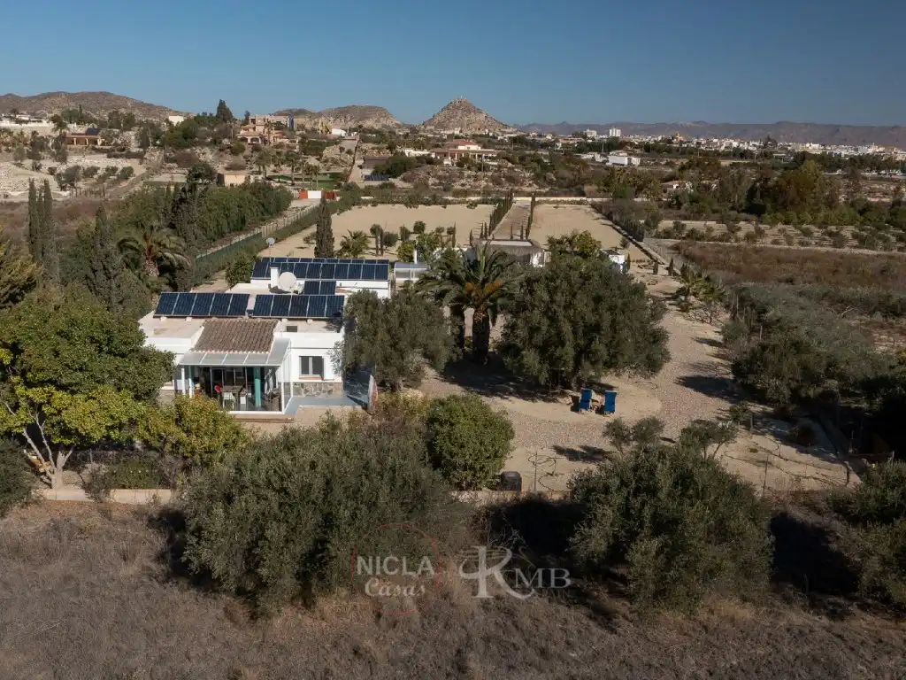 Vista exterior de Casa o chalet en venta en Vera con Aire acondicionado, Jardín privado y Terraza
