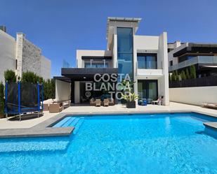 Exterior view of House or chalet for sale in Benidorm  with Air Conditioner, Heating and Private garden