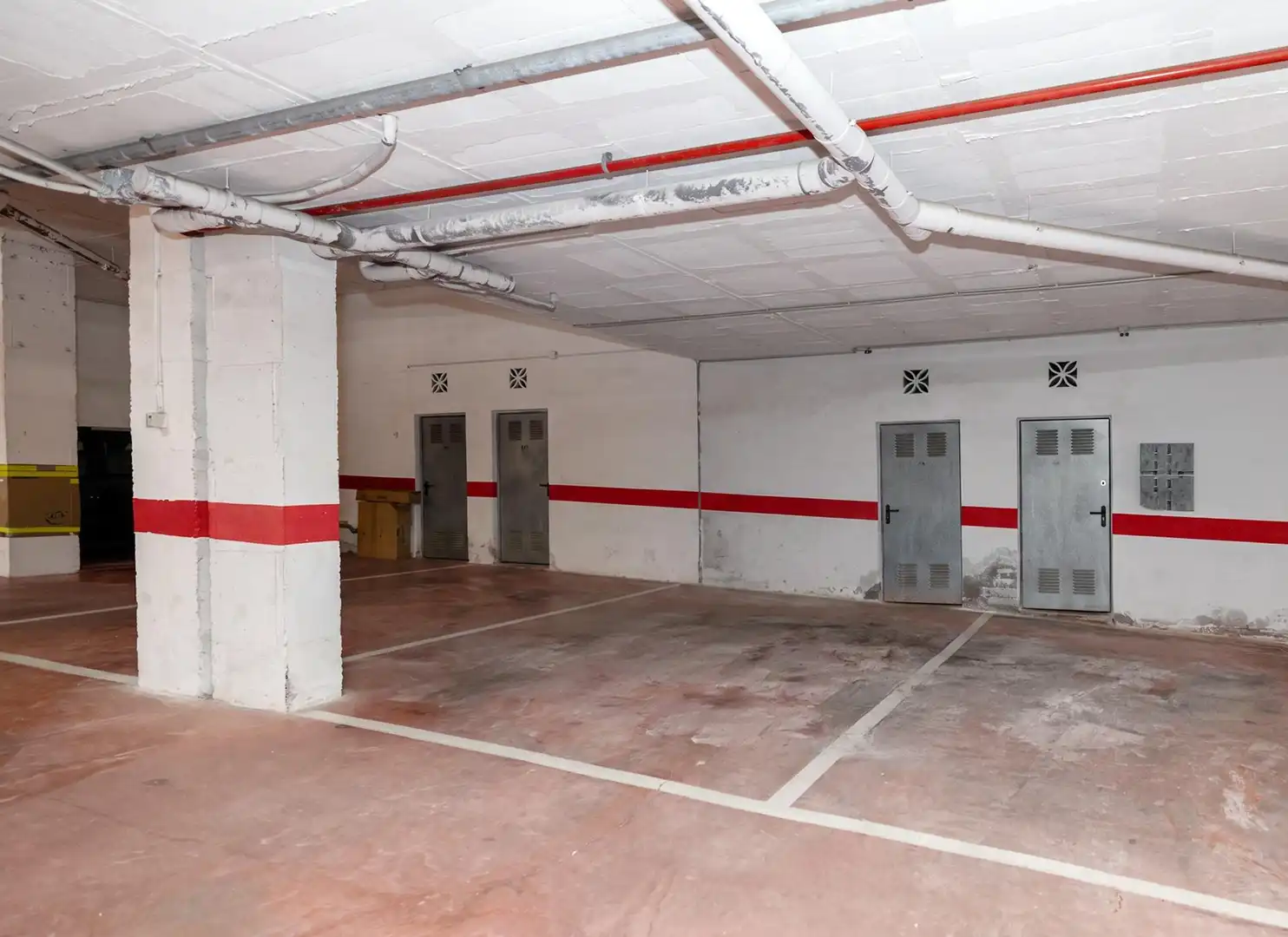 Parking of Flat for sale in Mijas  with Air Conditioner, Terrace and Storage room