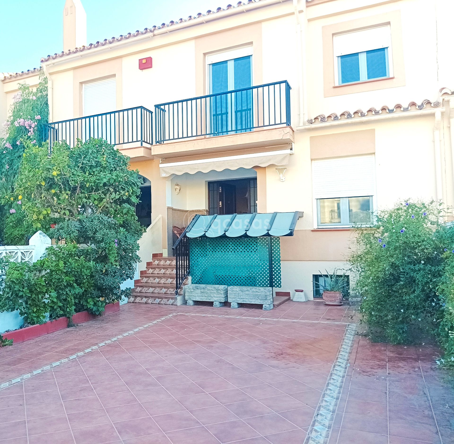 Exterior view of Single-family semi-detached for sale in Torremolinos  with Air Conditioner, Heating and Terrace
