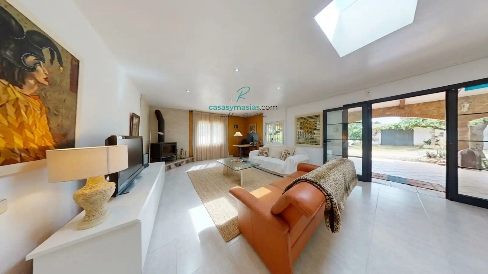 Living room of Country homes for sale in Alió  with Air Conditioner, Heating and Private garden