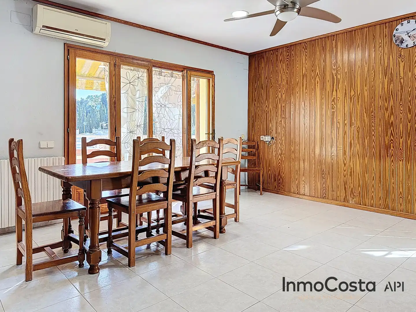 Dining room of Detached homes for sale in L'Estartit  with Air Conditioner, Terrace and Furnished