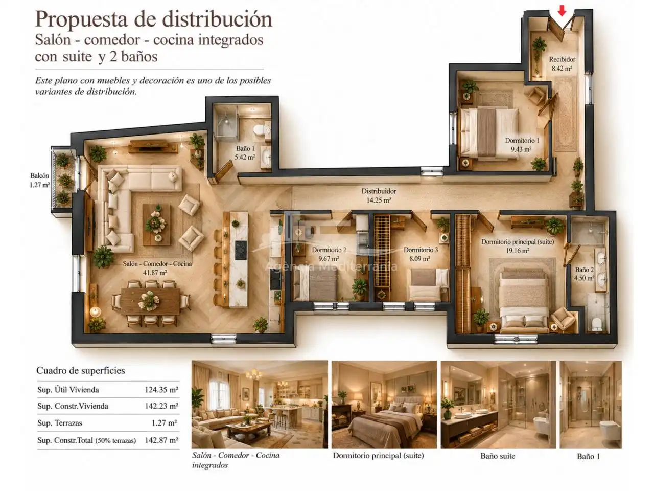 Piso con terraza en venta en Via Laietana, imagen 55