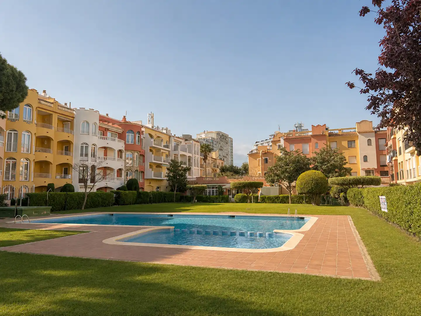 Piscina de Apartamento en venta en Empuriabrava con Aire acondicionado, Terraza y Piscina