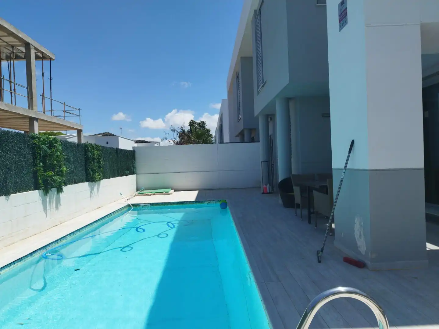 Piscina de Casa o chalet de alquiler en Puerto Real con Aire acondicionado, Jardín privado y Piscina