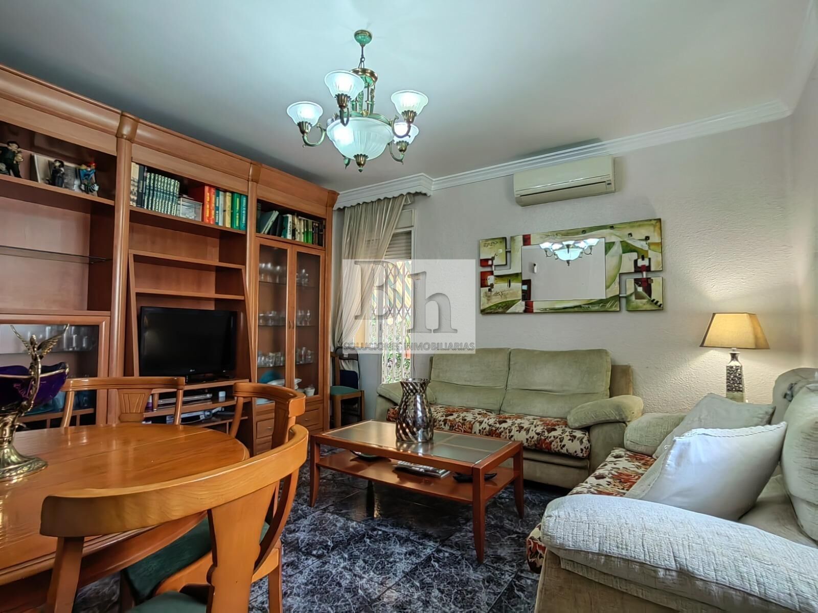 Sala d'estar de Pis en venda en Málaga Capital amb Aire condicionat, Terrassa i Balcó