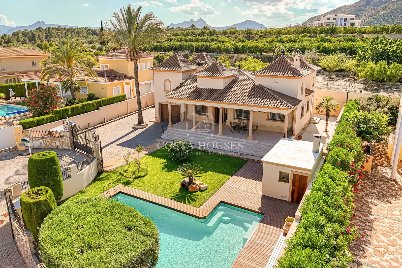 Exterior view of Houses for sale in Beniarbeig  with Air Conditioner, Heating and Private garden