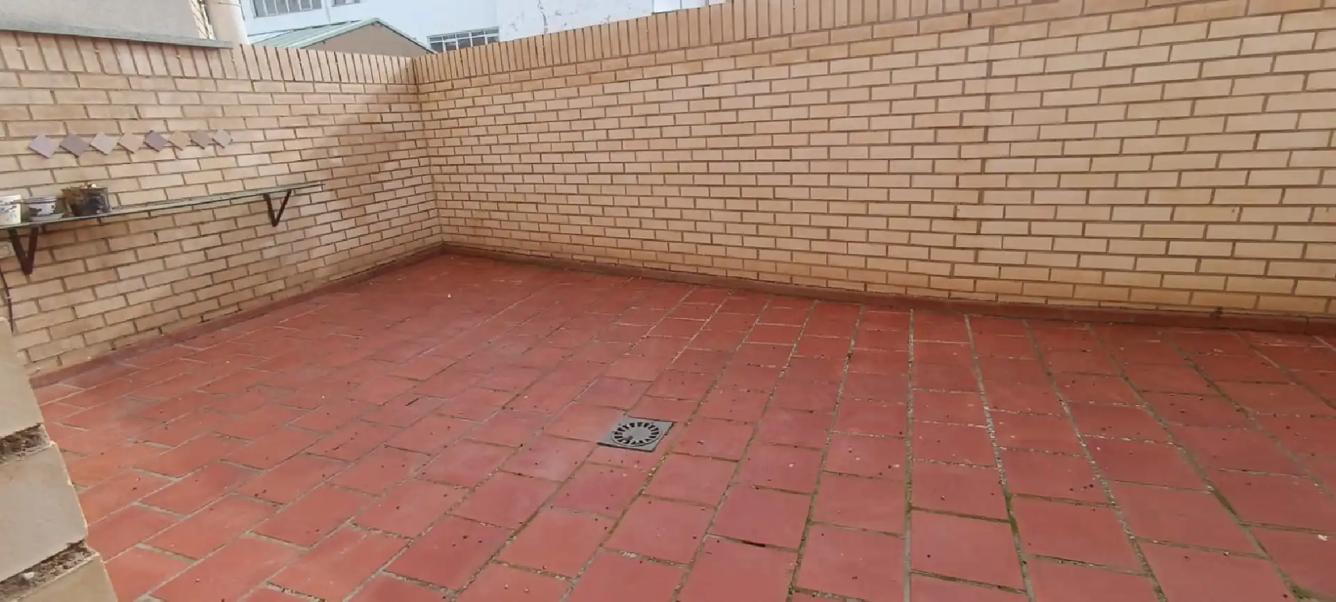 Terraza de Apartamento de alquiler en Palencia con Calefacción, Terraza y Amueblado