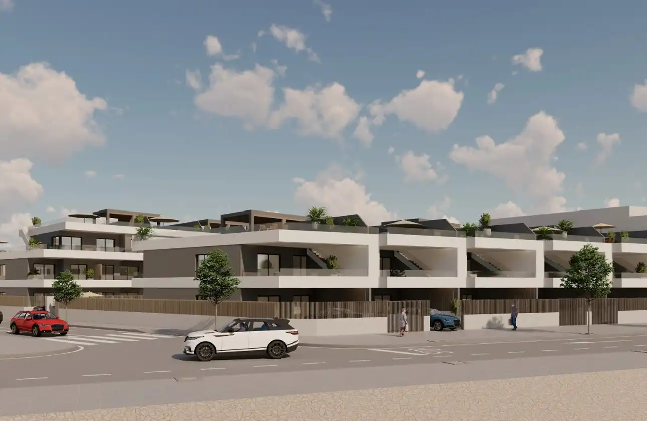 Exterior view of Ground floor for sale in Pilar de la Horadada  with Air Conditioner, Heating and Terrace