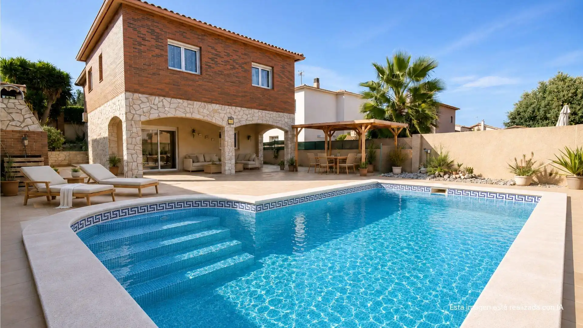 Casa con piscina en venta en Carrer COMTES DE BARCELONA, imagen 3