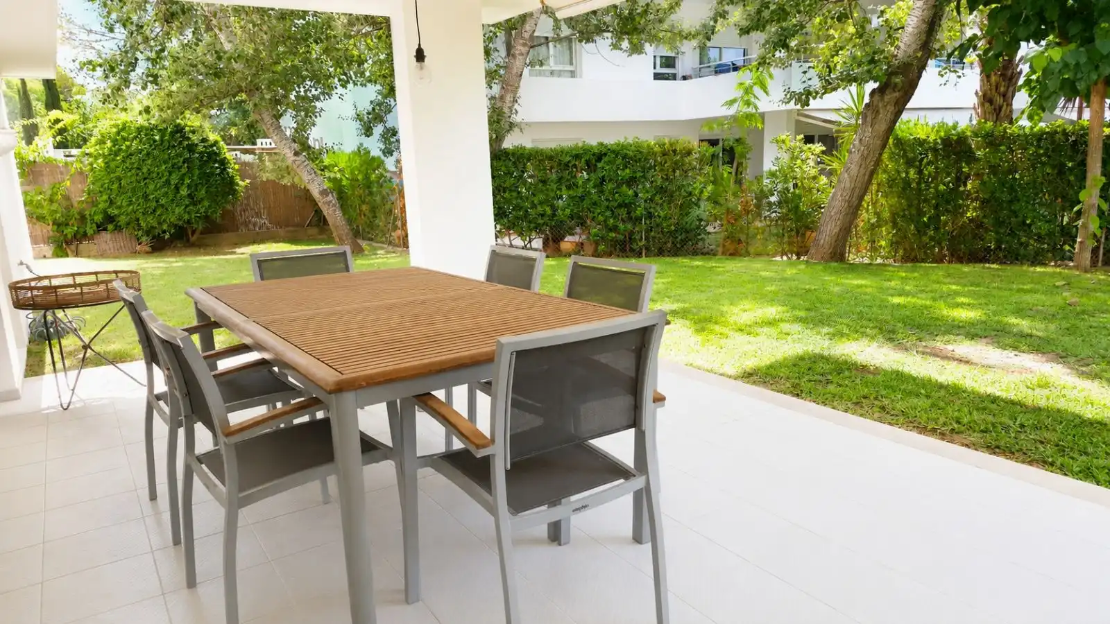 Terrassa de Apartament en venda en Pollença amb Aire condicionat, Calefacció i Jardí privat