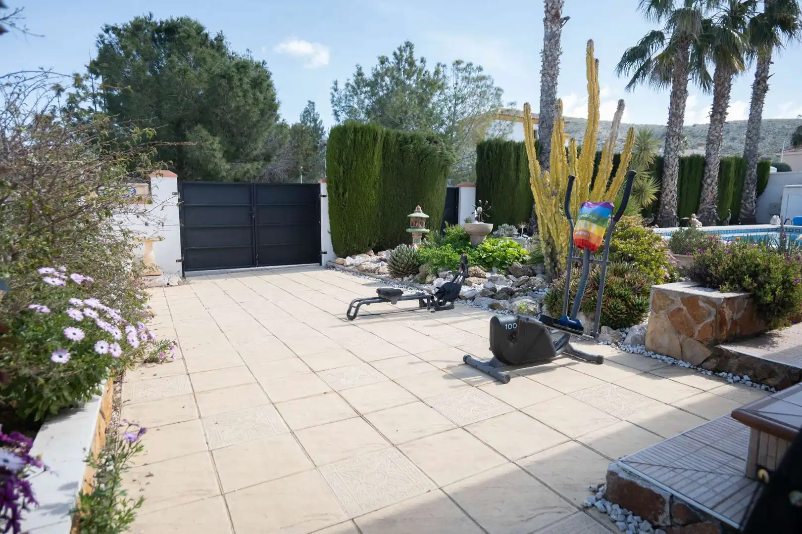 Jardí de Casa o xalet en venda en Hondón de las Nieves / El Fondó de les Neus amb Calefacció, Jardí privat i Terrassa