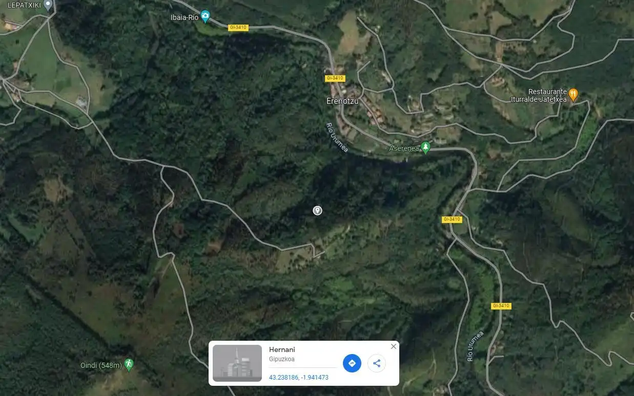 Terreno en venta en Hernani