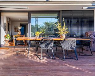 Terrassa de Casa adosada en venda en Teià amb Aire condicionat, Calefacció i Jardí privat