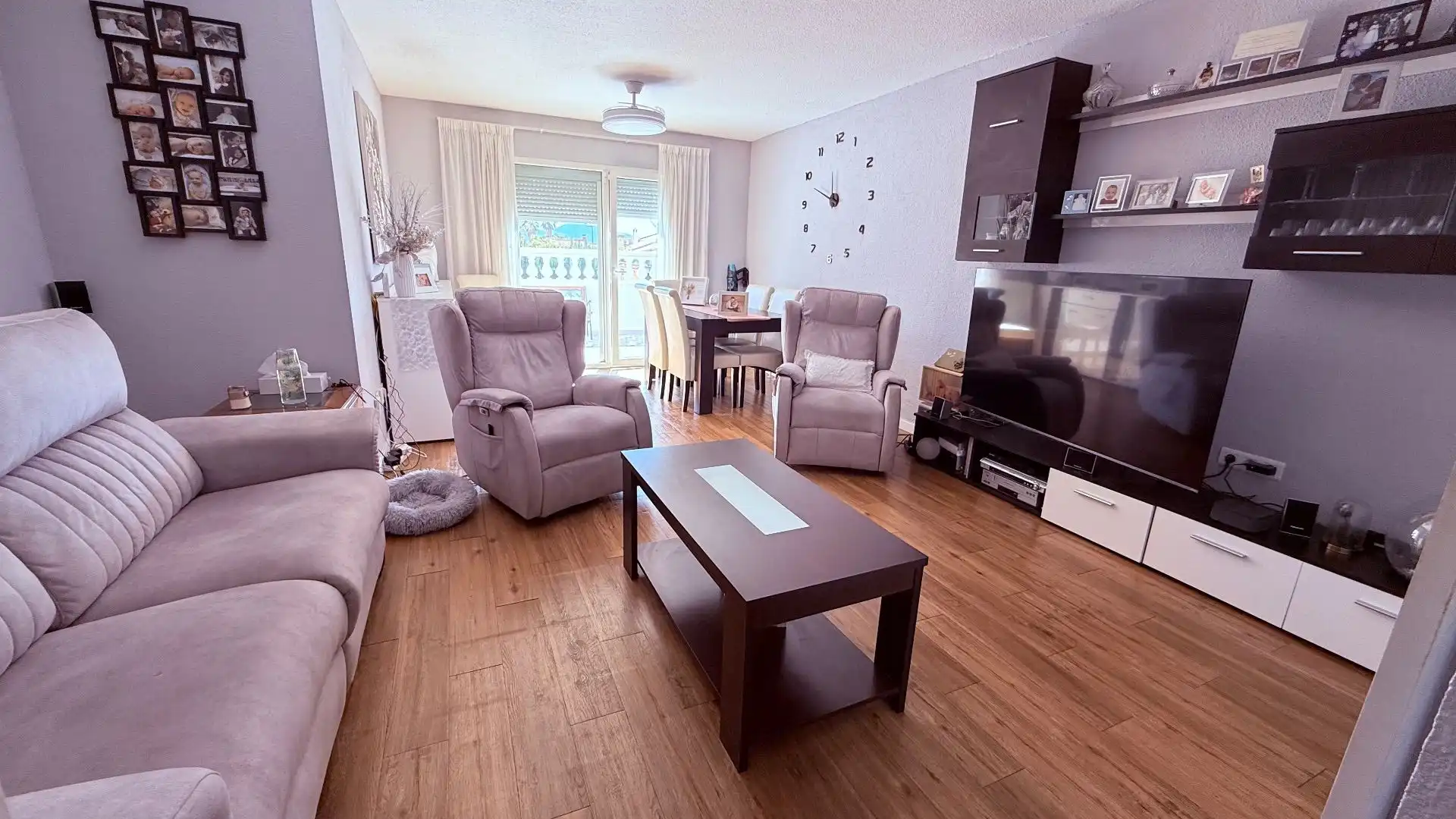 Living room of Detached homes for sale in La Nucia  with Air Conditioner, Heating and Private garden