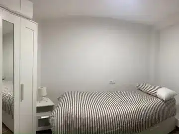 Bedroom of Flat for rent in Valencia  with Air Conditioner, Heating and Furnished