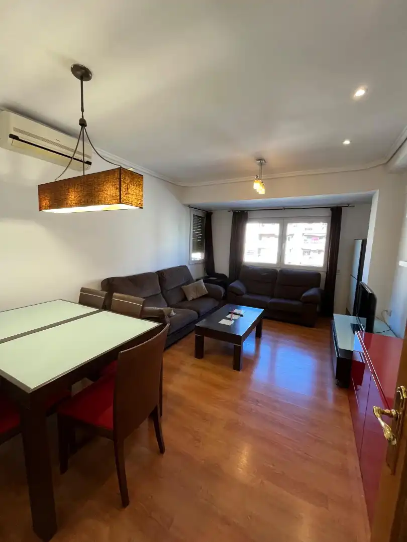 Wohnzimmer von Wohnung zum Verkauf in Valencia mit Klimaanlage, Heizung und Parkett